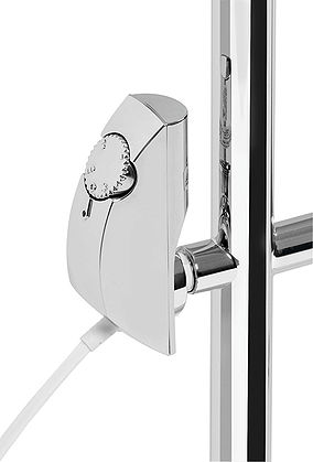 Electric Thermostatic Angled Element Electric Element by Cherished Radiators