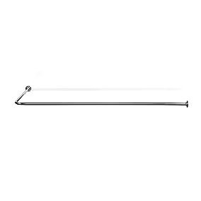 L Shaped Shower Curtain Rail LSR3 Shower Curtain Rail by Cherished Radiators