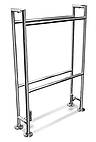 View the Mitred Horse Towel Rail