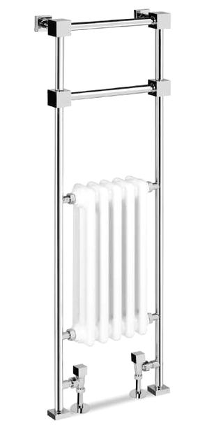Quadrant 3 Towel Rail by Cherished Radiators