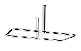 Rectangular Shower Curtain Rail RSR4 Shower Curtain Rail by Cherished Radiators