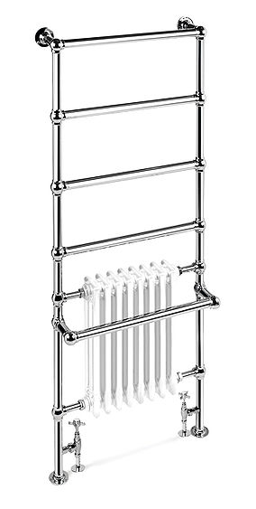 Tudor 2 Towel Rail by Cherished Radiators