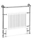 View the Victoria 4 Towel Rail