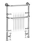 View the Victoria 9 Towel Rail